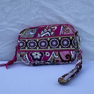 Vera Bradley Wristlet Very Berry Paisley